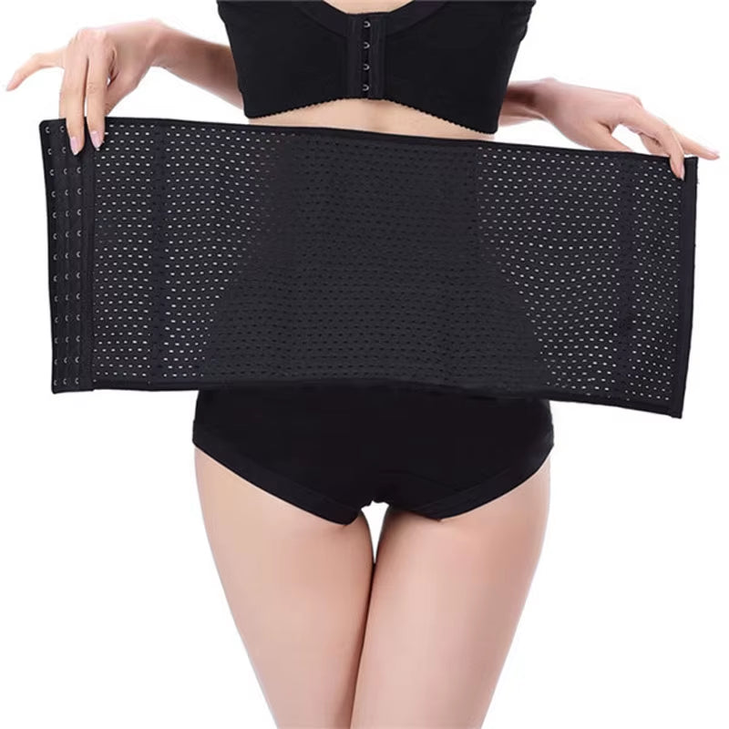 Waist Trainer Corset Belt – Postpartum Recovery & Tummy Control Shapewear for Women