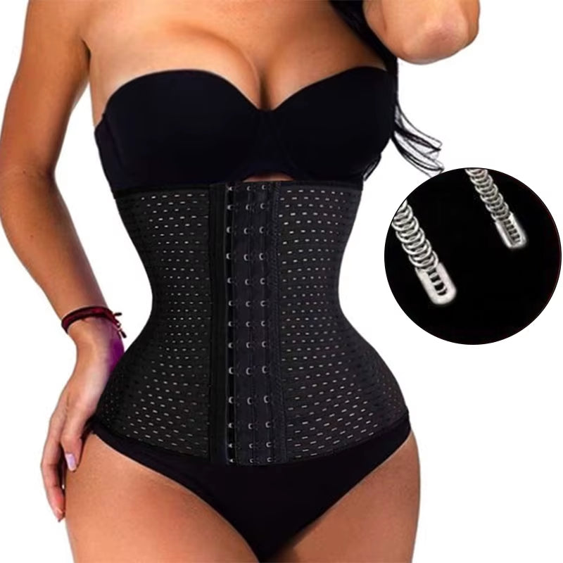 Waist Trainer Corset Belt – Postpartum Recovery & Tummy Control Shapewear for Women